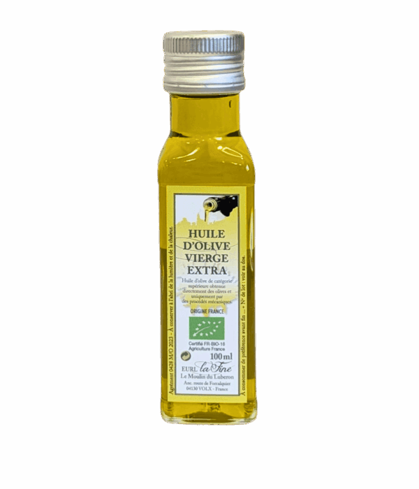 Huile d'Olive Vierge Extra Bio – bouteille 100 ml