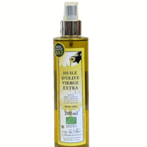 Huile d'Olive Vierge Extra Bio - Pulvérisateur 200 ml