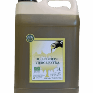 Huile d’Olive Vierge Extra Bio – bidon 3 l