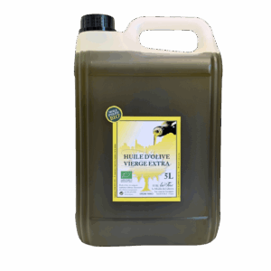 Huile d’Olive Vierge Extra Bio – bidon 5 l