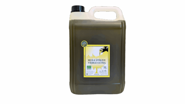 Huile d’Olive Vierge Extra Bio – bidon 5 l