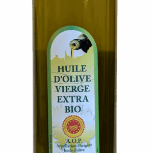 Huile d'Olive Vierge Extra AOP Fruité vert Bio – bouteille 75 cl
