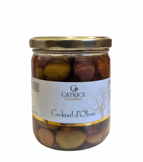 Cocktail d'Olives - pot de 230 gr brouillon