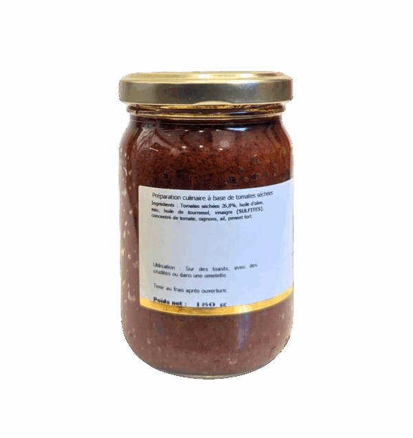 Délice de Tomates Séchées - pot de 180 gr brouillon – Image 2