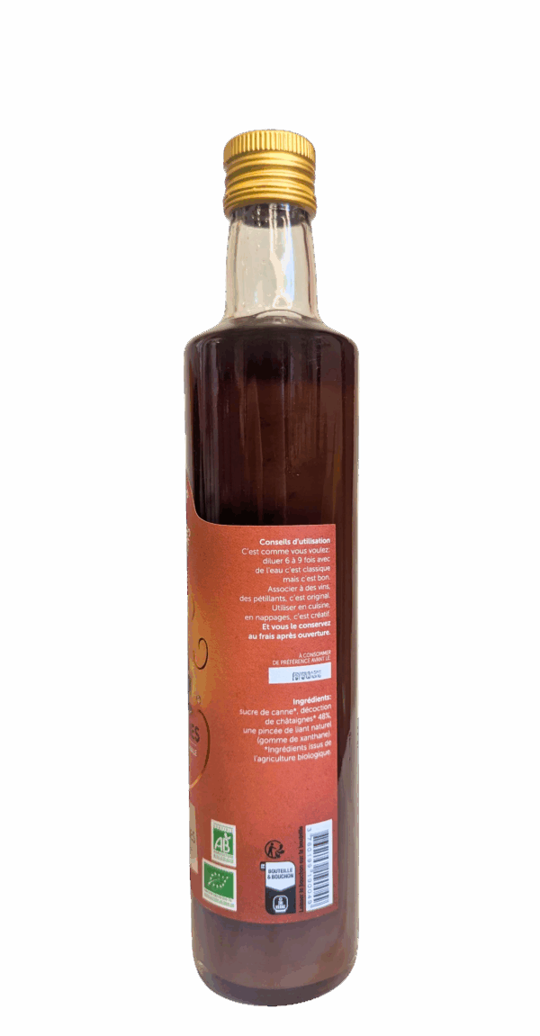 Sirop de Châtaignes Bio - bouteille de 50 cl – Image 2