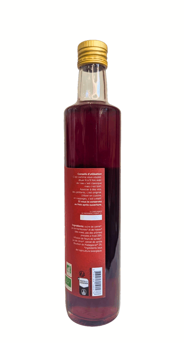 Sirop de Grenadine Bio - bouteille de 50 cl – Image 2