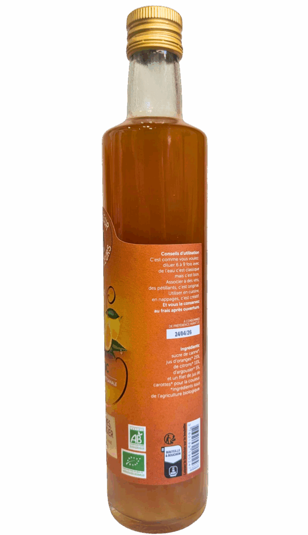 Sirop Tonic Bio - bouteille de 50 cl – Image 2
