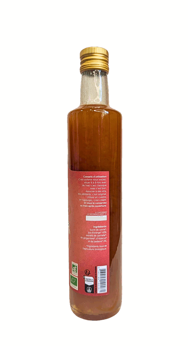 Sirop de Noël Bio - bouteille de 50 cl – Image 3