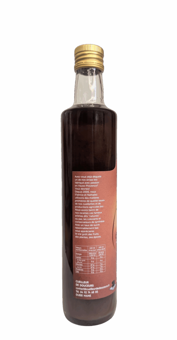 Sirop de Châtaignes Bio - bouteille de 50 cl – Image 3