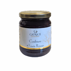Confiture 4 Fruits Rouges - pot de 250 gr