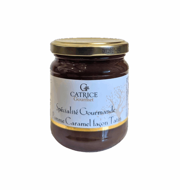 Spécialité Gourmande Pomme Caramel Façon Tatin - pot de 250 gr