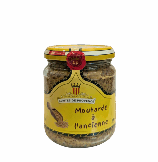 Moutarde à l'Ancienne - pot de 210 gr brouillon