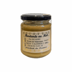 Moutarde au Miel - pot de 200 gr brouillon