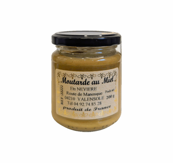 Moutarde au Miel - pot de 200 gr brouillon
