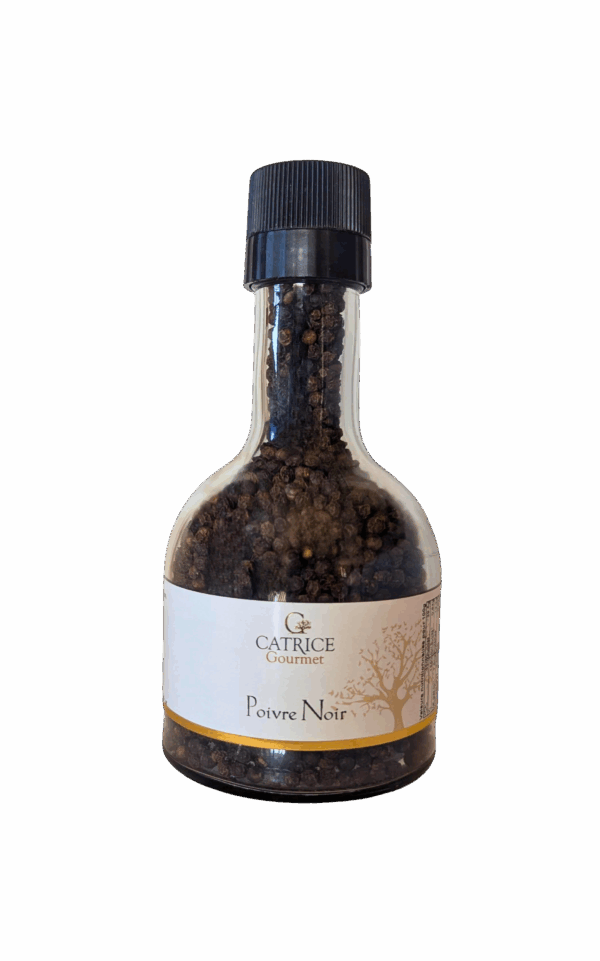 Poivre Noir - Moulin de 145 gr - Rechargeable & Empilable sur Vinaigre