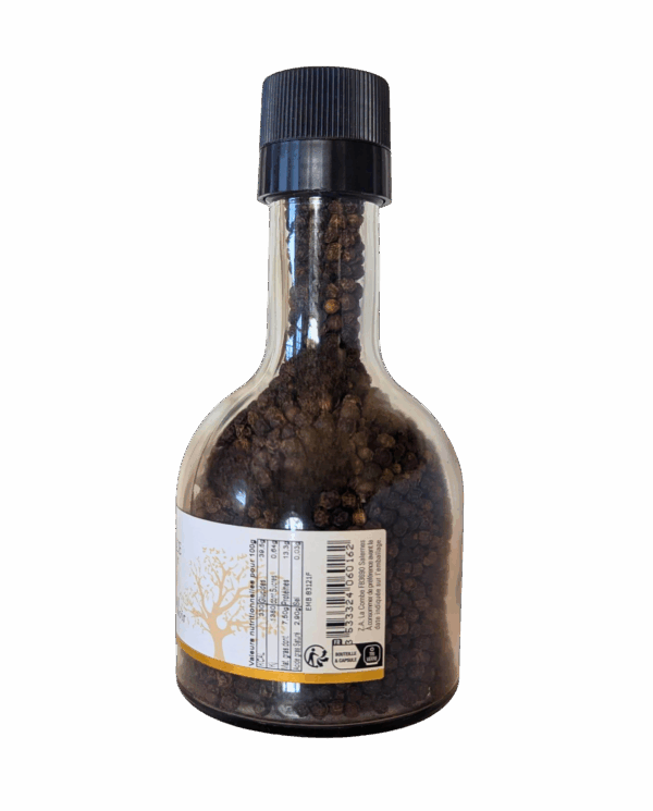 Poivre Noir - Moulin de 145 gr - Rechargeable & Empilable sur Vinaigre – Image 3