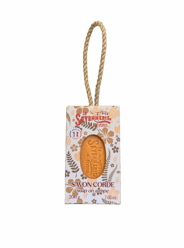 Savon Corde Exfoliant aux Noyaux d'Abricot - 200 gr