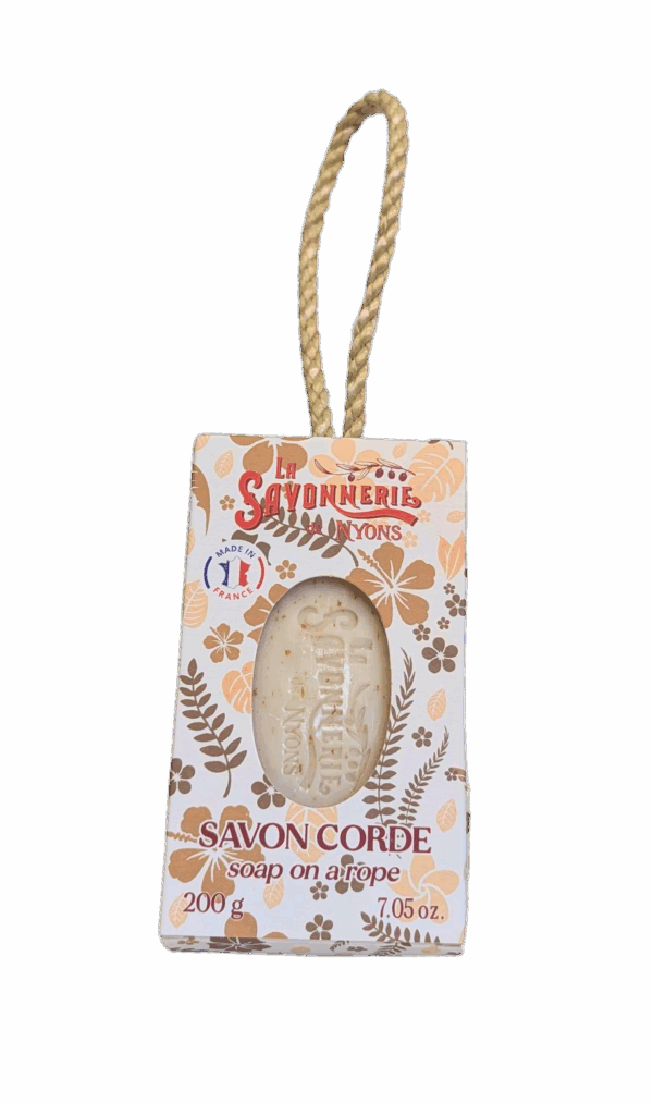 Savon Corde Exfoliant au Son de Blé - 200 gr