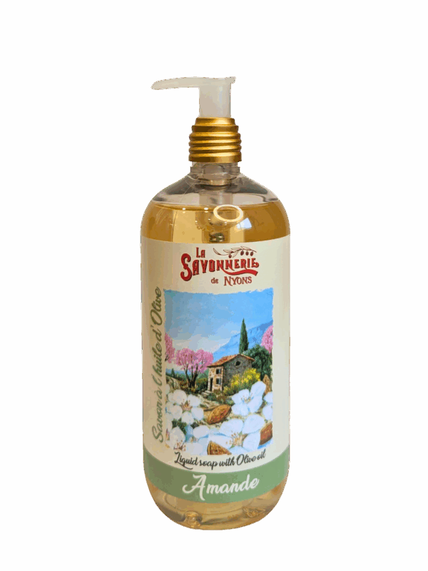 Savon Liquide  Amande - Flacon pompe de 500 ml