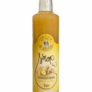 Sirop de Gingembre Bio - bouteille de 50 cl
