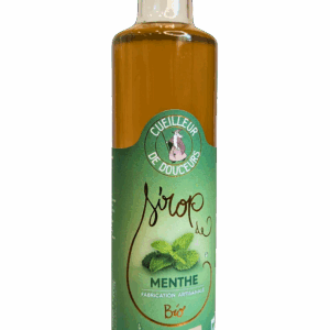 Sirop de Menthe Bio - bouteille de 50 cl