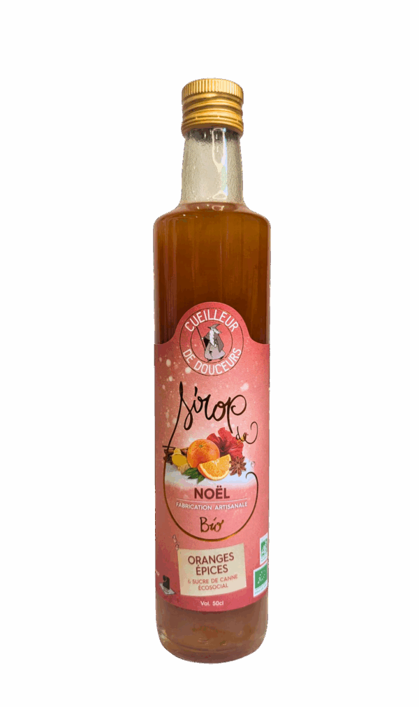 Sirop de Noël Bio - bouteille de 50 cl