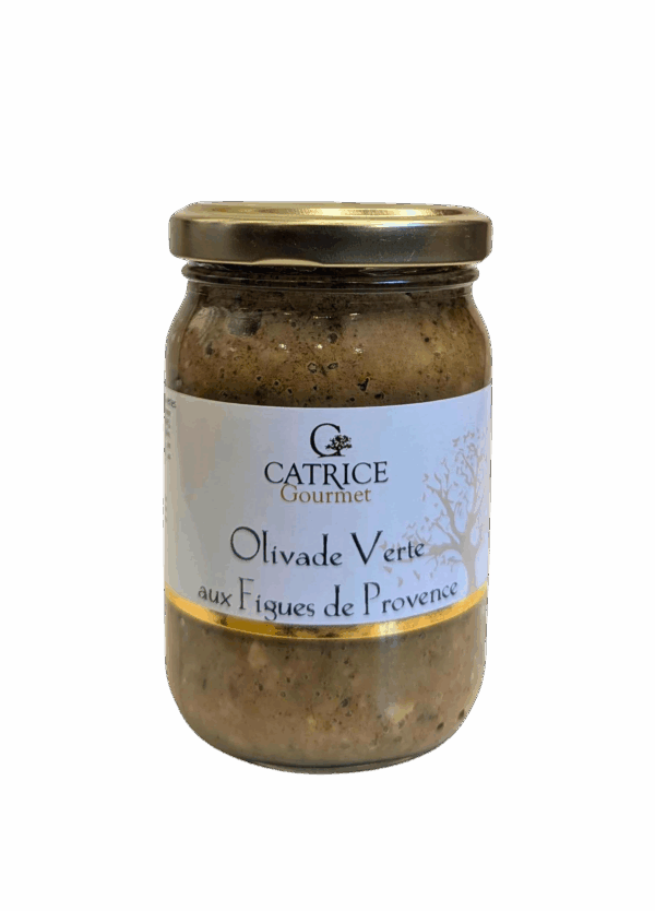 Olivade Verte aux Figues - pot de 180 gr