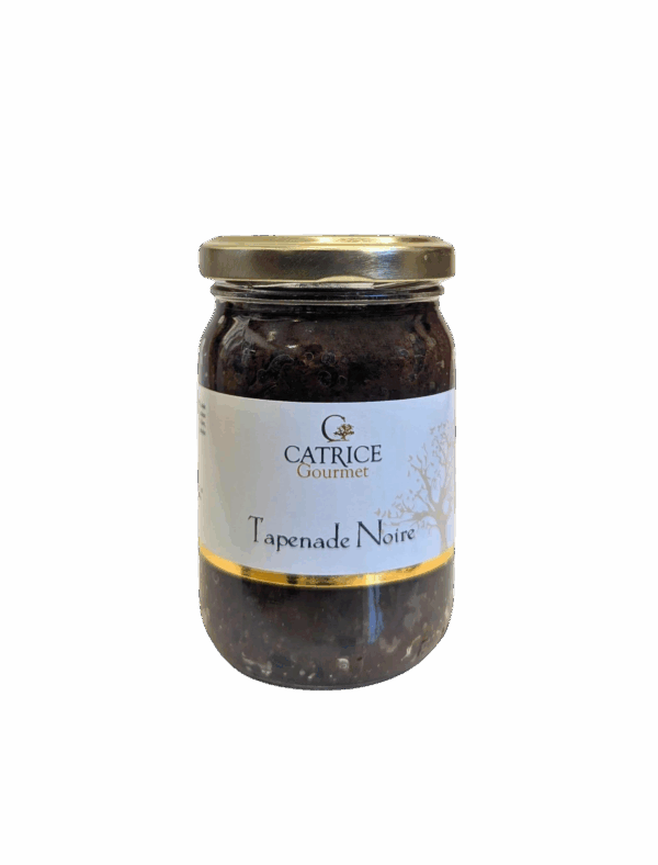 Tapenade Noire - pot de 180 gr