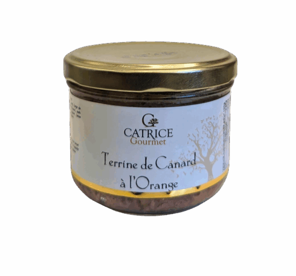 Terrine de Canard à l'Orange - pot de 200 gr