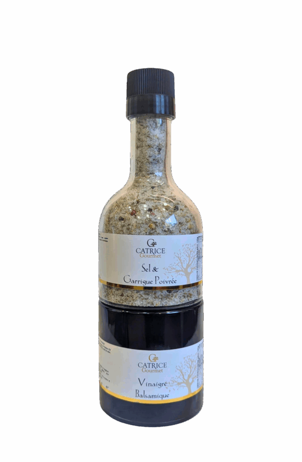 Sel & Fleur de lavande - Moulin de 280 gr - Rechargeable & Empilable sur Vinaigre – Image 4