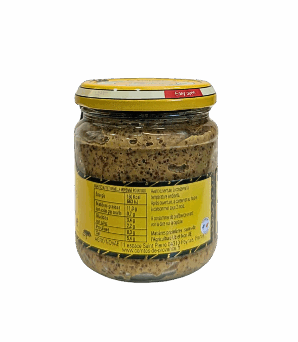 Moutarde à l'Ancienne - pot de 210 gr brouillon – Image 2