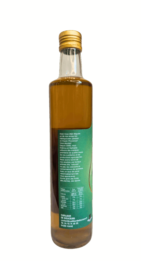 Sirop de Menthe Bio - bouteille de 50 cl – Image 2